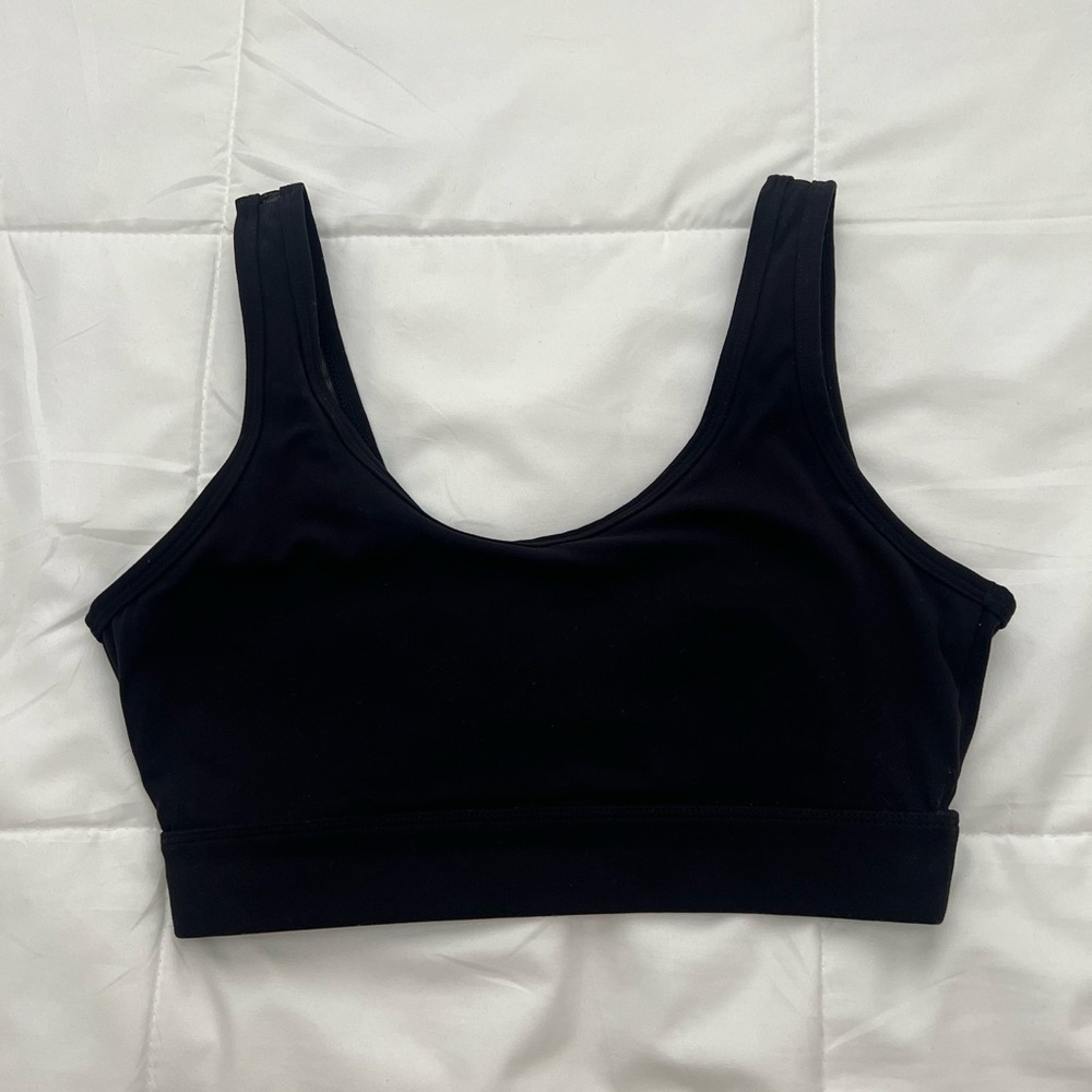 Black Women's Sports Bra